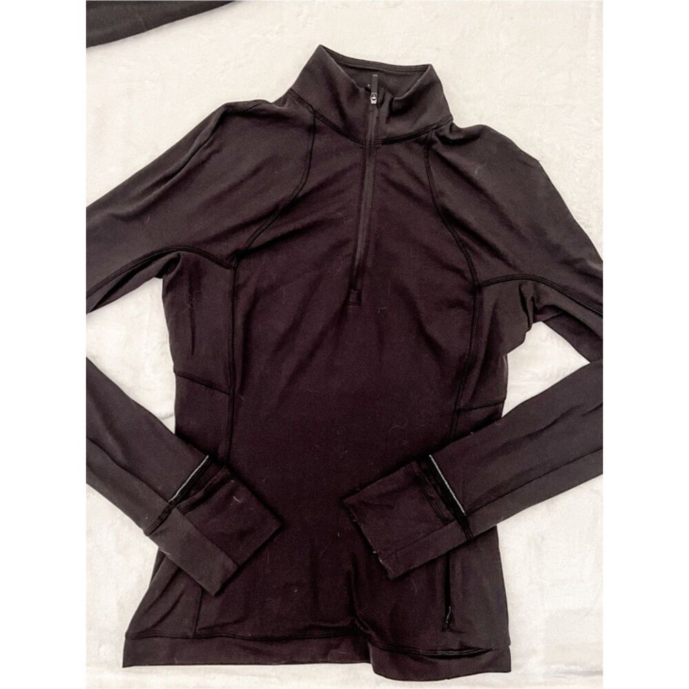 lululemon its rulu run half zip size 4